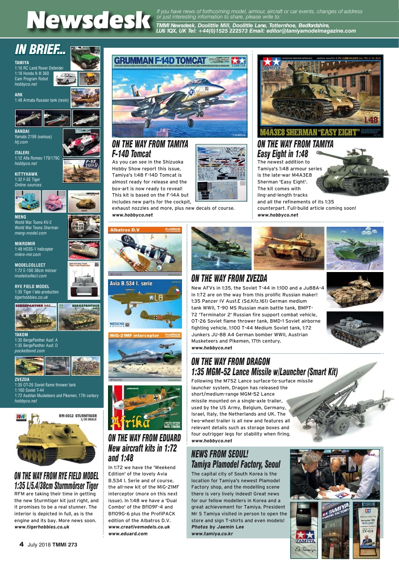Tamiya Model Magazine 273 (2018-07)